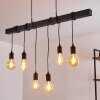 Barbengo Lampa Wisząca czarny, 6-punktowe