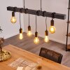 Barbengo Lampa Wisząca czarny, 6-punktowe