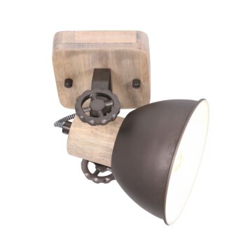 Steinhauer Gearwood Lampa Sufitowa Jasne drewno, 1-punktowy