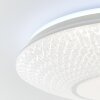 Brilliant Lucian Lampa Sufitowa LED Biały, 1-punktowy, Zdalne sterowanie, Zmieniacz kolorów