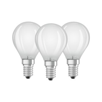 Osram LED E14 4,5 Watt 2700 Kelvin 470 Lumen zestaw trzech