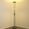 Rom lampa stojąca oświetlająca sufit LED Stary mosiądz, 2-punktowe