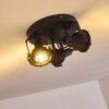 Jonsered Lampa Sufitowa Czarny, 3-punktowe