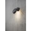 Konstsmide Vicenza Lampa ścienna LED Czarny, 1-punktowy