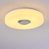 Athlone Lampa Sufitowa LED Biały, 2-punktowe, Zdalne sterowanie, Zmieniacz kolorów