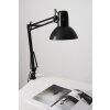 Brilliant Hobby lampa z klipsem czarny, 1-punktowy