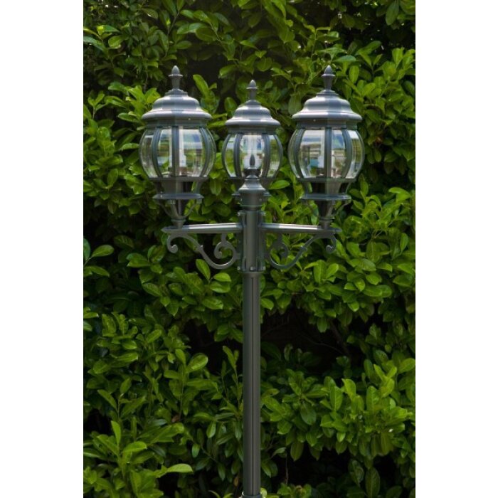 Massive MyGarden DUBROVNIK kandelabr Zielony, Czarny, Przezroczysty, 3-punktowe