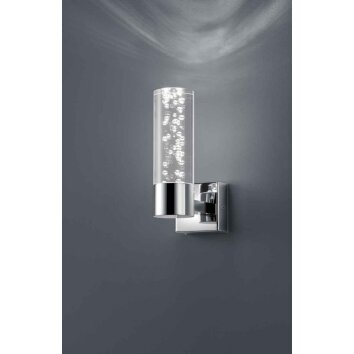 Trio Serie 2824 lampa ścienna LED Chrom, 1-punktowy