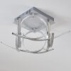 Felin Lampa Sufitowa LED Srebrny, 1-punktowy