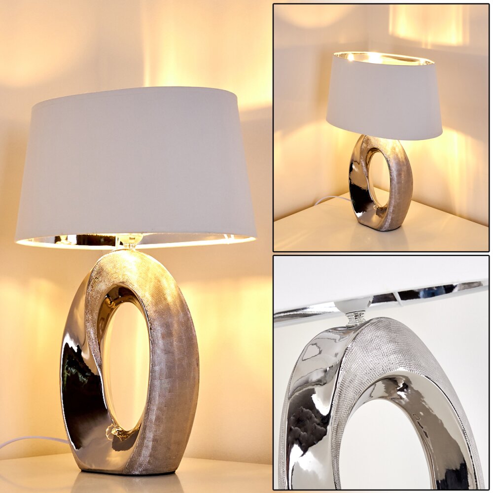 Rovio Lampa stołowa Srebrny, 1-punktowy main product photo