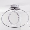 Trio Corland lampa sufitowa LED Chrom, 1-punktowy