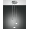 Fabas Luce Hale Lampa Wisząca LED Aluminium, 3-punktowe