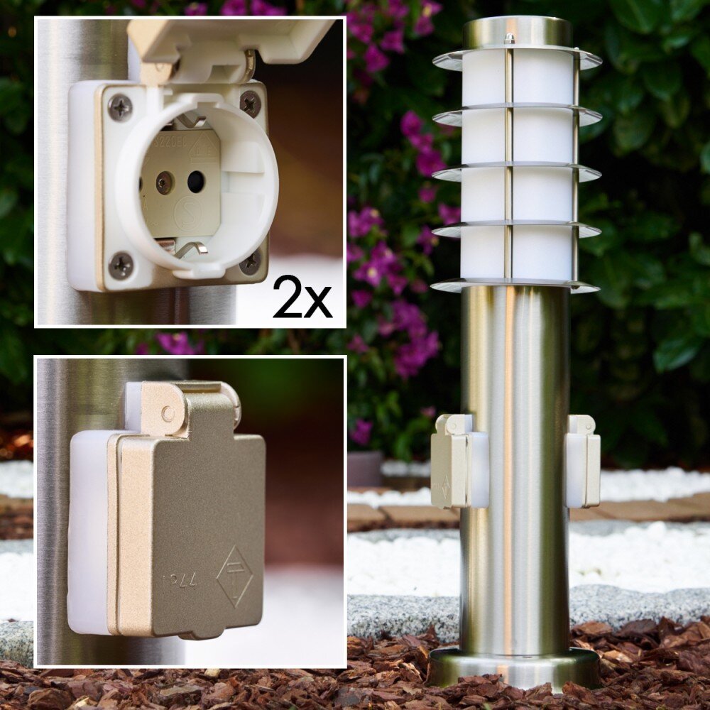 Tunes Lampa na cokół Stal nierdzewna, 1-punktowy main product photo