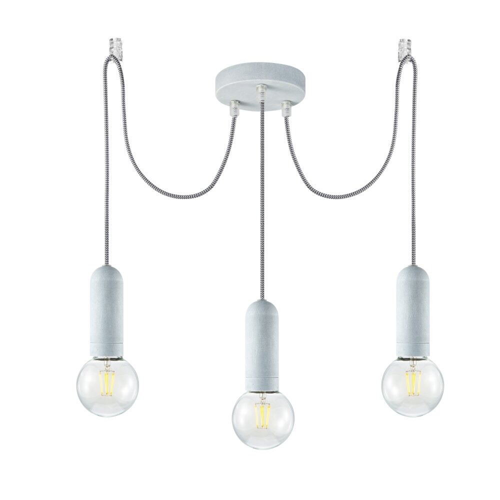 Leuchten Direkt TURN ME Lampa Wisząca o wyglądzie kamienia, 3-punktowe main product photo
