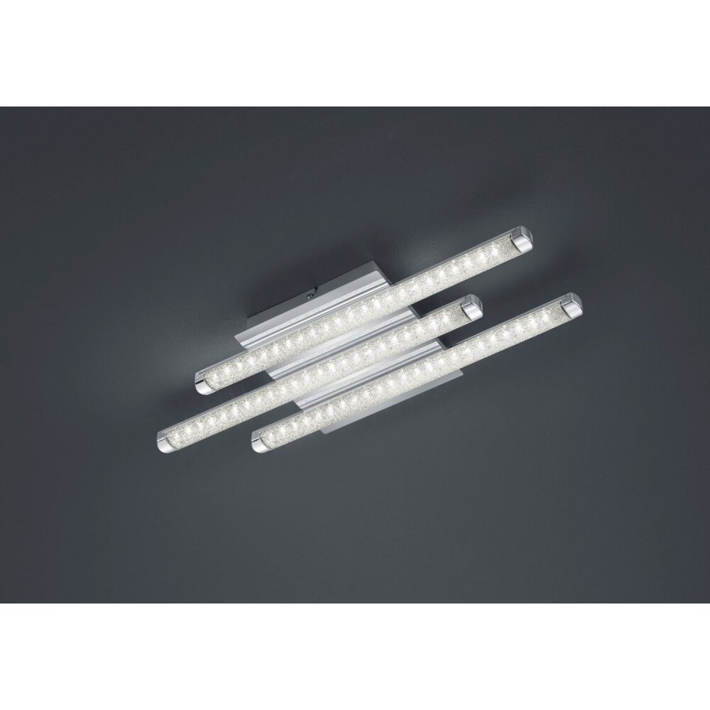Reality STREET Lampa sufitowa LED Chrom, 3-punktowe main product photo