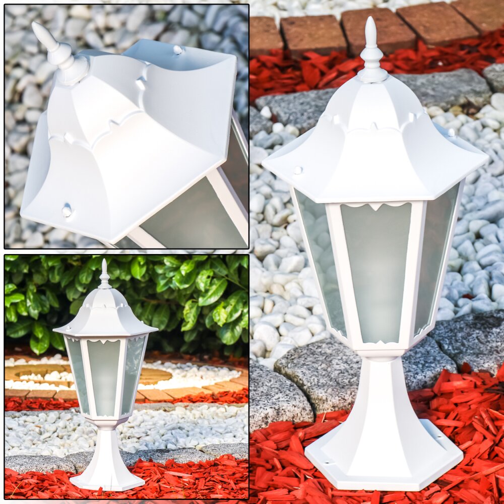 Hongkong Frost Lampa na cokół Biały, 1-punktowy main product photo