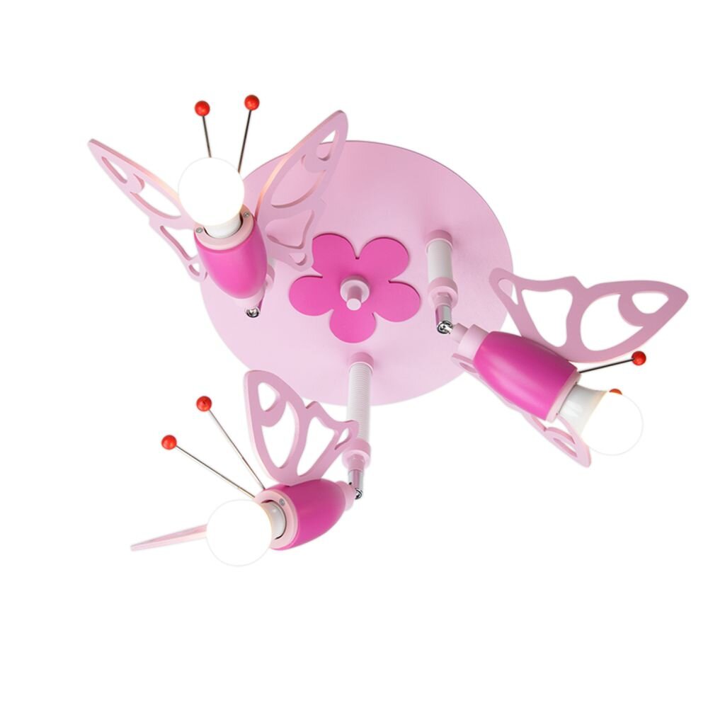 Elobra FALTER Lampa w kształcie rondla z reflektorkami Różowy, 3-punktowe main product photo