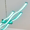 Gamsen Lampa Wisząca LED Stal szczotkowana, 3-punktowe, Zdalne sterowanie, Zmieniacz kolorów