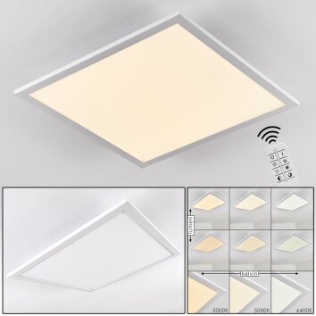 Salmi Lampa Sufitowa LED Aluminium, Biały, 1-punktowy