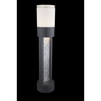 Globo Zewnętrzna lampa stojąca LED Szary, 1-punktowy