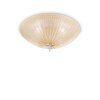 Ideal Lux SHELL Lampa Sufitowa W kolorze bursztynu, 4-punktowe