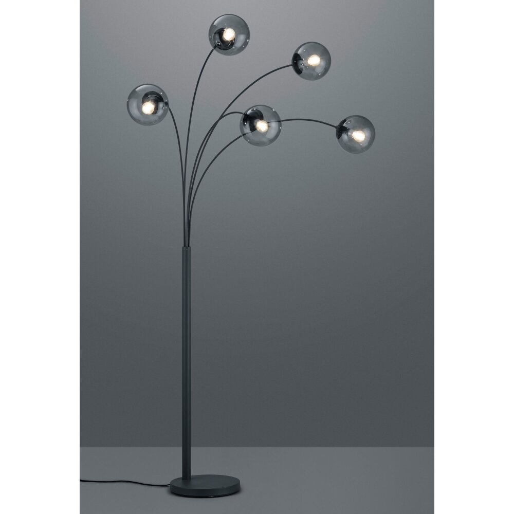 Trio Balini Lampa Stojąca LED Antracytowy, 5-punktowe main product photo
