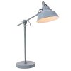 Steinhauer MEXLITE Lampa stołowa Szary, 1-punktowy