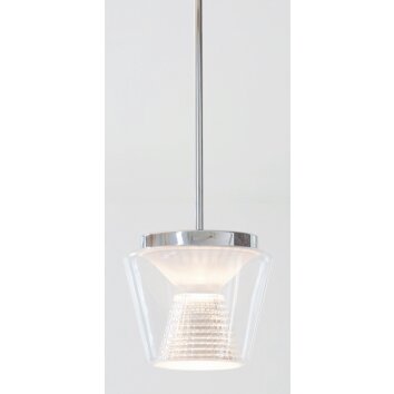 Serien Lighting ANNEX Lampa Wisząca LED Aluminium, Przezroczysty, 1-punktowy