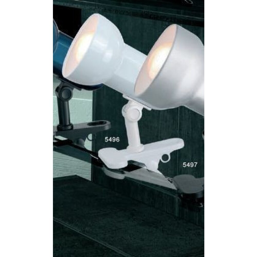 Globo BASIC lampa z klipsem Biały, 1-punktowy main product photo