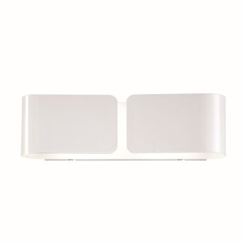 Ideal Lux CLIP Lampa ścienna Biały, 2-punktowe