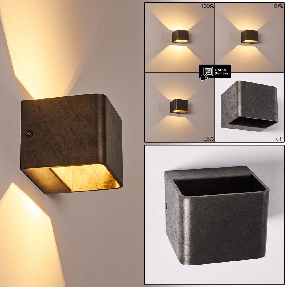 Chuitna Lampa ścienna LED Nikiel matowy, 1-punktowy main product photo