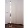 Mantra Sahara lampa stojąca LED Chrom, 1-punktowy