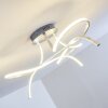 Narwa Lampa Sufitowa LED Srebrny, 1-punktowy