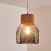 Lampa Wisząca Grongroft Brązowy, Czarny, 1-punktowy