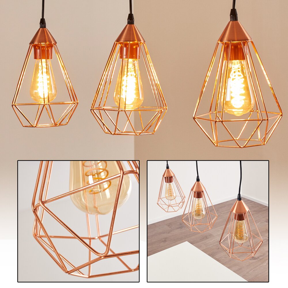 Lyssons Lampa Wisząca Czarny, 3-punktowe main product photo