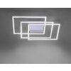 Paul Neuhaus Q-INIGO Lampa Sufitowa LED Nikiel matowy, 3-punktowe, Zdalne sterowanie