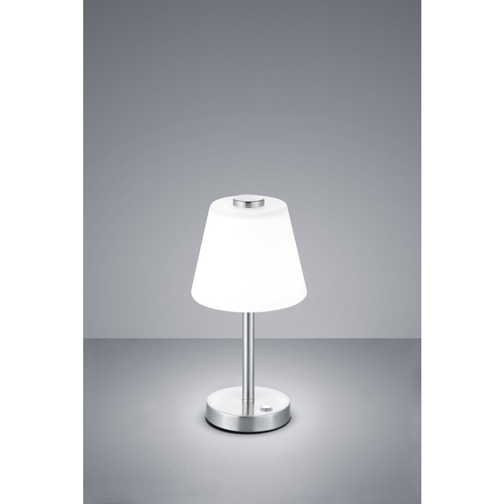 Trio EMERALD Lampa stołowa LED Nikiel matowy, 1-punktowy main product photo