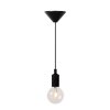 Lucide FIX Lampa Wisząca Czarny, 1-punktowy