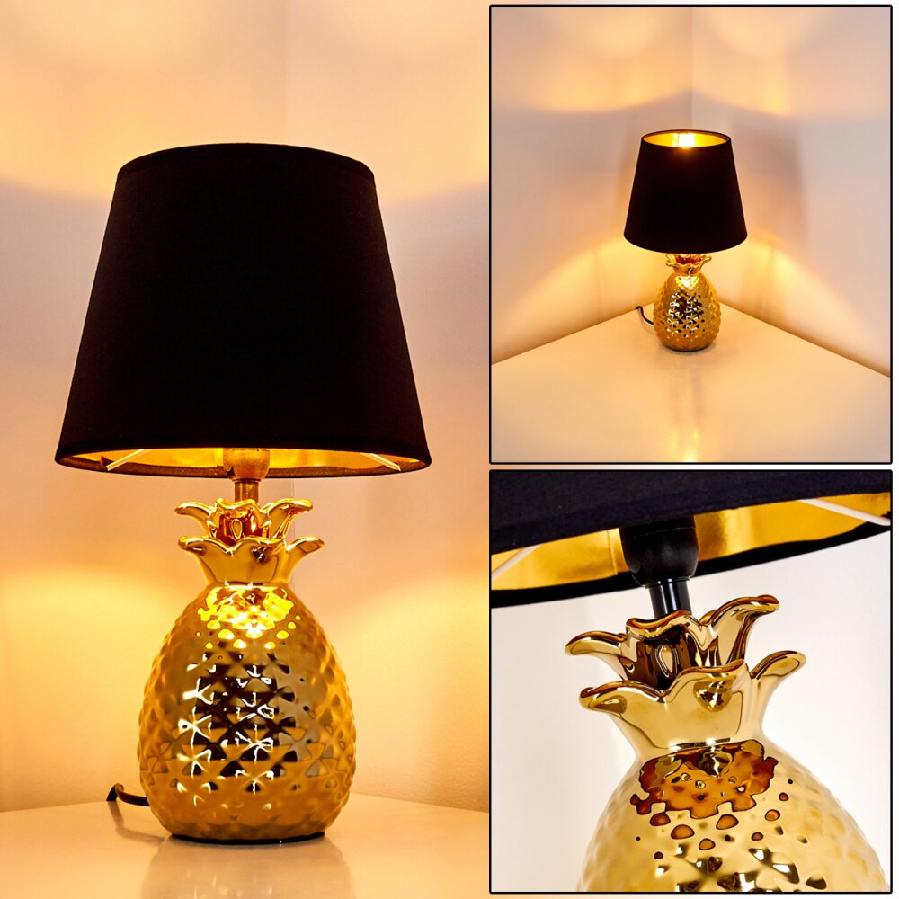 Pina Lampa stołowa Złoty, 1-punktowy main product photo