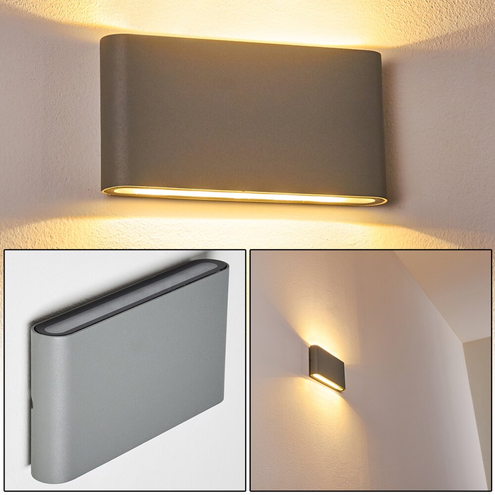 Zewnętrzny kinkiet Tinglev LED Szary, 2-punktowe main product photo