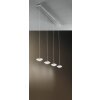 Fabas Luce Hale Lampa Wisząca LED Aluminium, 4-punktowe