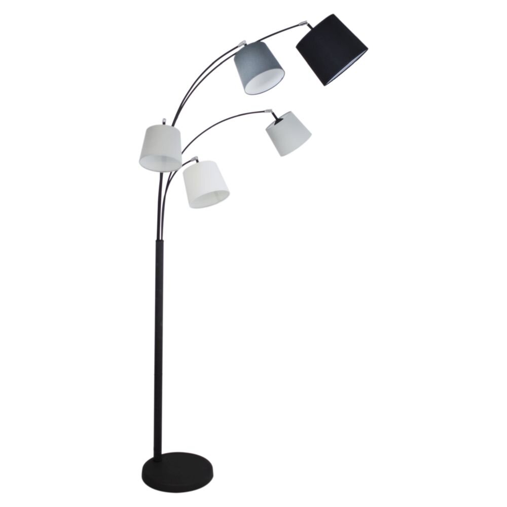 Lampa Stojąca By Rydens Foggy Czarny, 5-punktowe main product photo