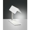 Fabas Luce Washington Lampa stołowa LED Biały, 1-punktowy