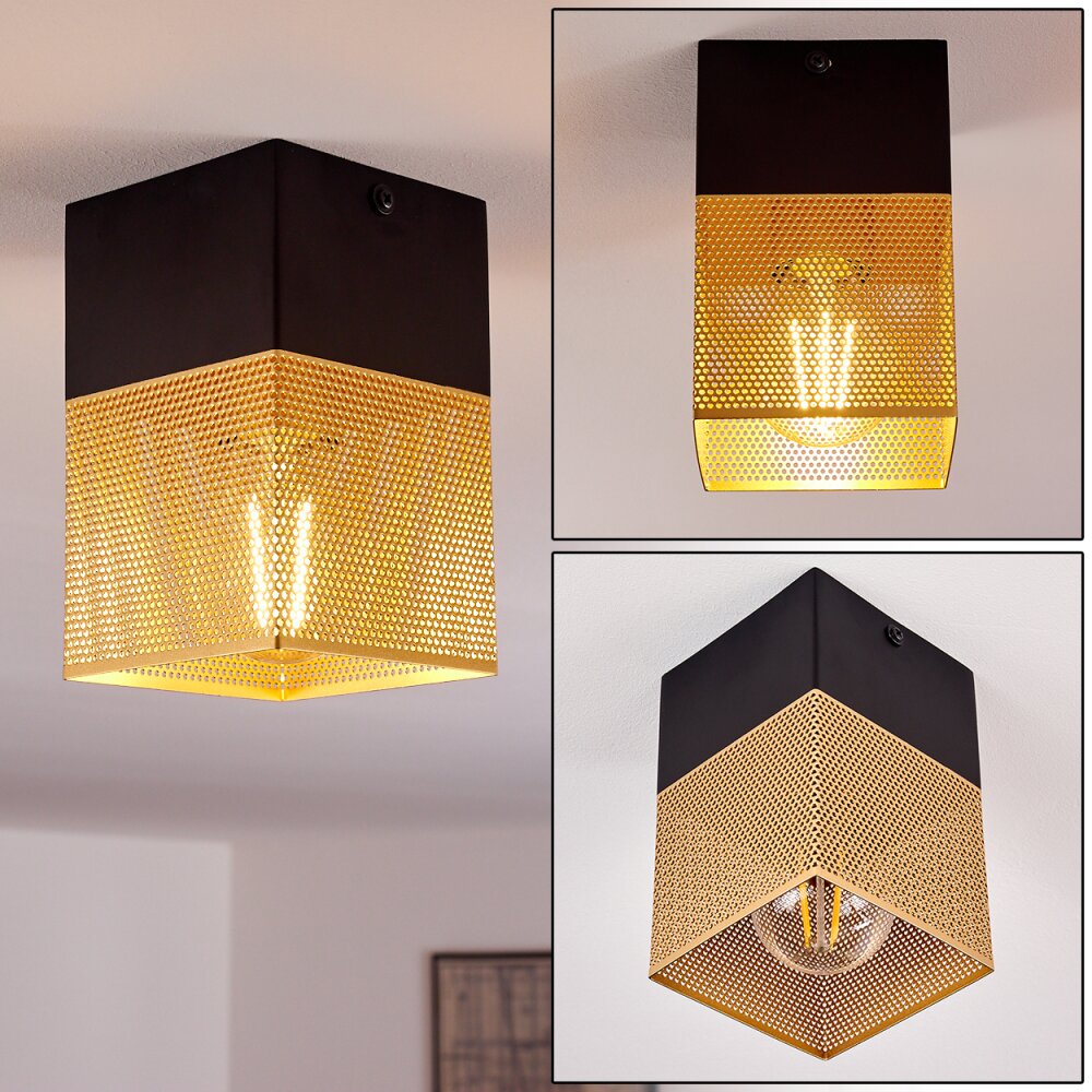 Armenie Lampa Wisząca Mosiądz, Czarny, 1-punktowy main product photo