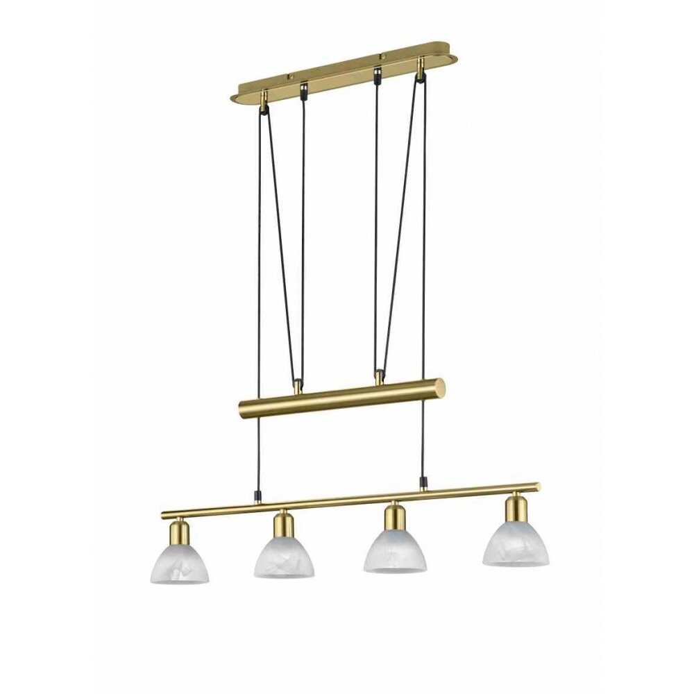 Trio LEVISTO lampa wisząca LED Mosiądz, 4-punktowe main product photo