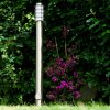 Tunes lampa stojąca, słupek ogrodowy stal nierdzewna, 1-punktowy