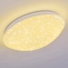 Brighton Star Lampa Sufitowa LED Biały, 1-punktowy, Zdalne sterowanie, Zmieniacz kolorów