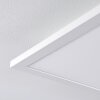 Salmi Lampa Sufitowa LED Aluminium, Biały, 1-punktowy, Zdalne sterowanie