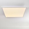 Salmi Lampa Sufitowa LED Aluminium, Biały, 1-punktowy, Zdalne sterowanie