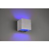 Trio Figo Lampa ścienna LED Aluminium, 1-punktowy, Zdalne sterowanie, Zmieniacz kolorów